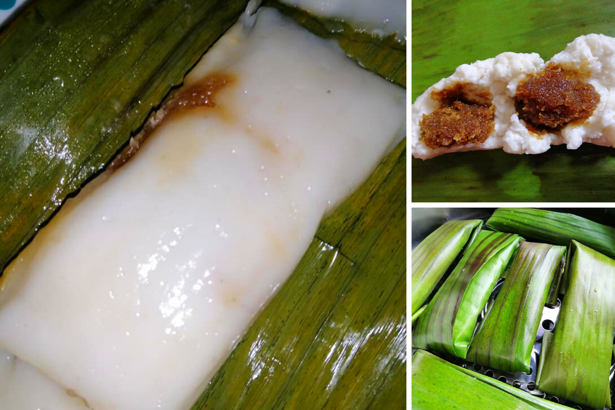 Cara Buat Kuih Tepung Bungkus Kampung Yang Sedap