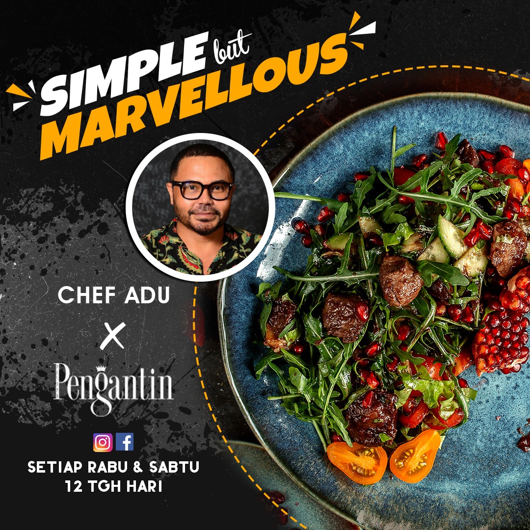 Chef Adu Kongsi Resipi Simple But Marvelous Dalam Gaya Santai Tarik Ramai Follower Di Instagram