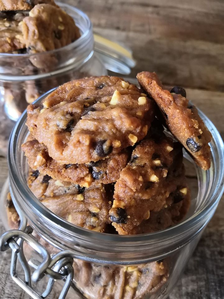 Biskut Raya Ala Famous Amos Yang Sedap, Mudah &#038; Rangup.