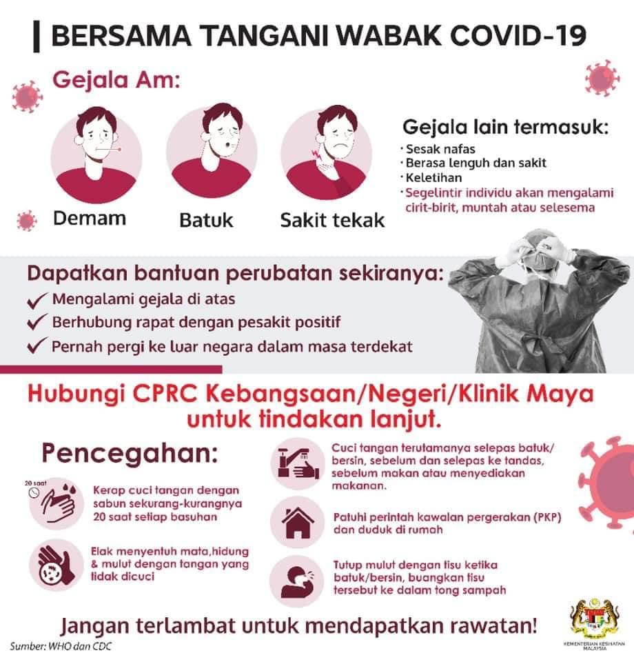 Covid-19: Fikir Positif, Terus Berdoa &#038; Jangan Putus Berharap &#8211; Chef Suhaili