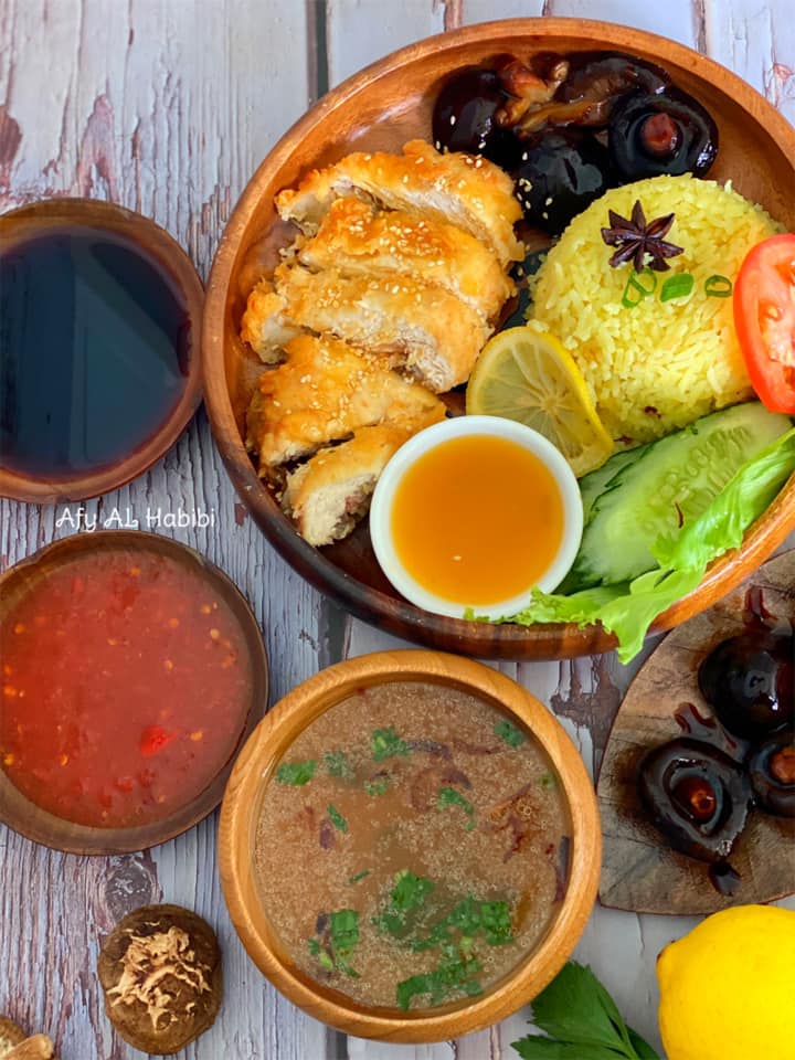 Resipi Sedap & Mudah, Nasi Ayam Honey Lemon Ala Restoran.