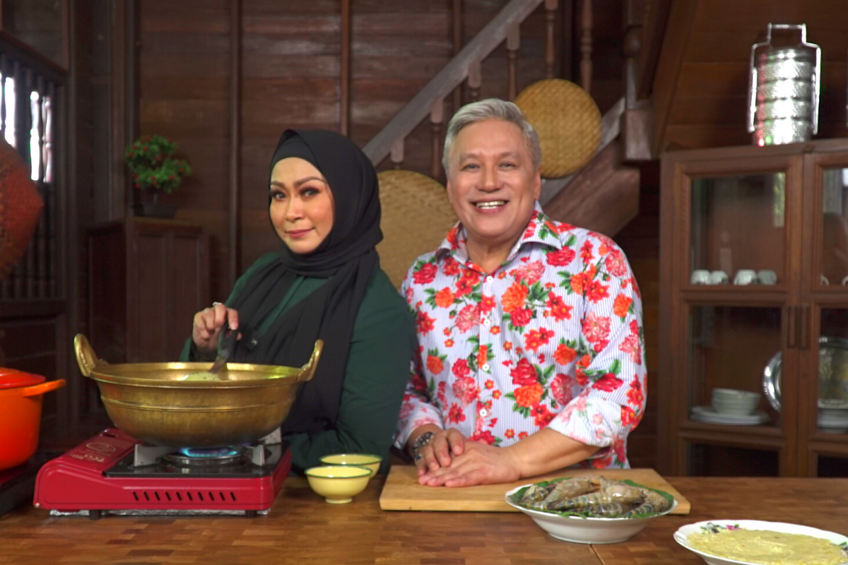 Gulai Udang Tempoyak & Lengkong Merah Imbau Nostalgia Ramadan Liza Abdullah
