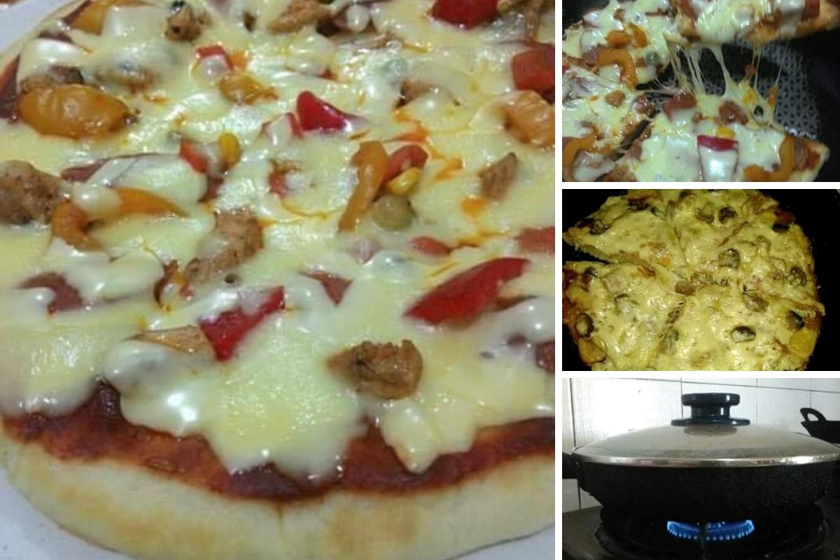 Pizza Sedap Tanpa Oven, Masak Guna Kuali Aje