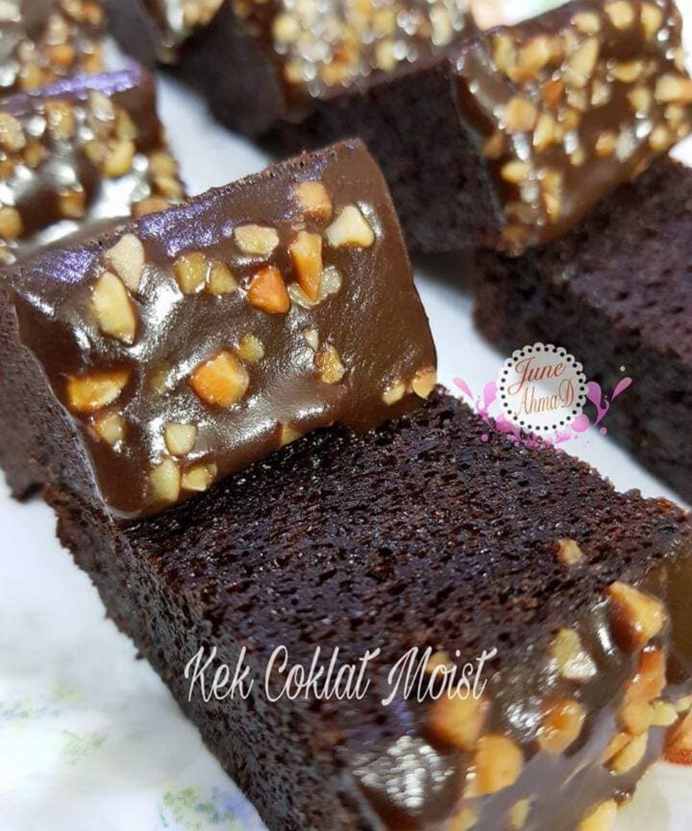 Kek Coklat Lembab, Sudah Pasti Gebu &#038; Sedap
