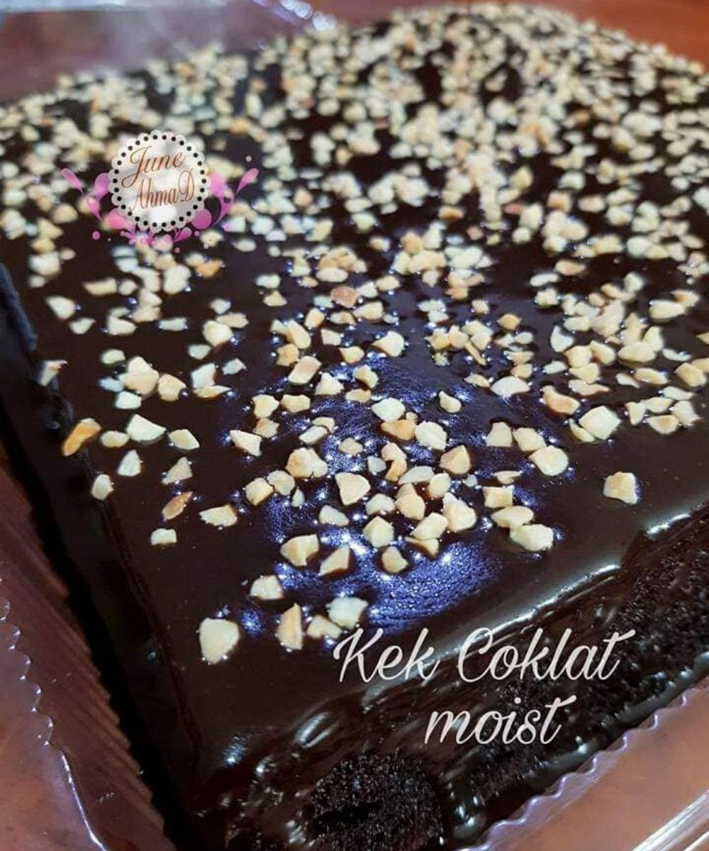 Kek Coklat Lembab, Sudah Pasti Gebu &#038; Sedap