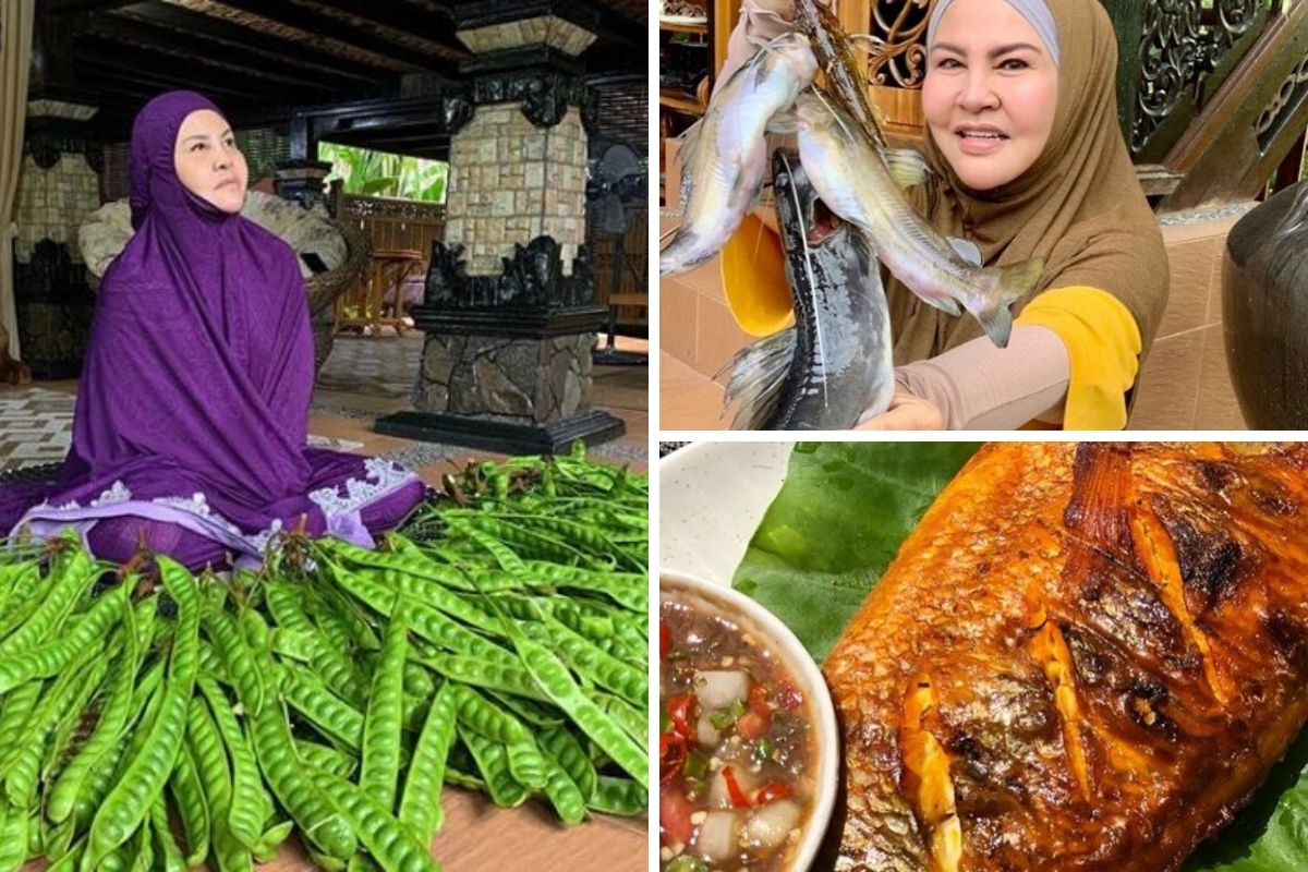 Covid-19: Bonda Rozita Ibrahim Bersyukur Makanan Sumber Alam di Rumah Hutan