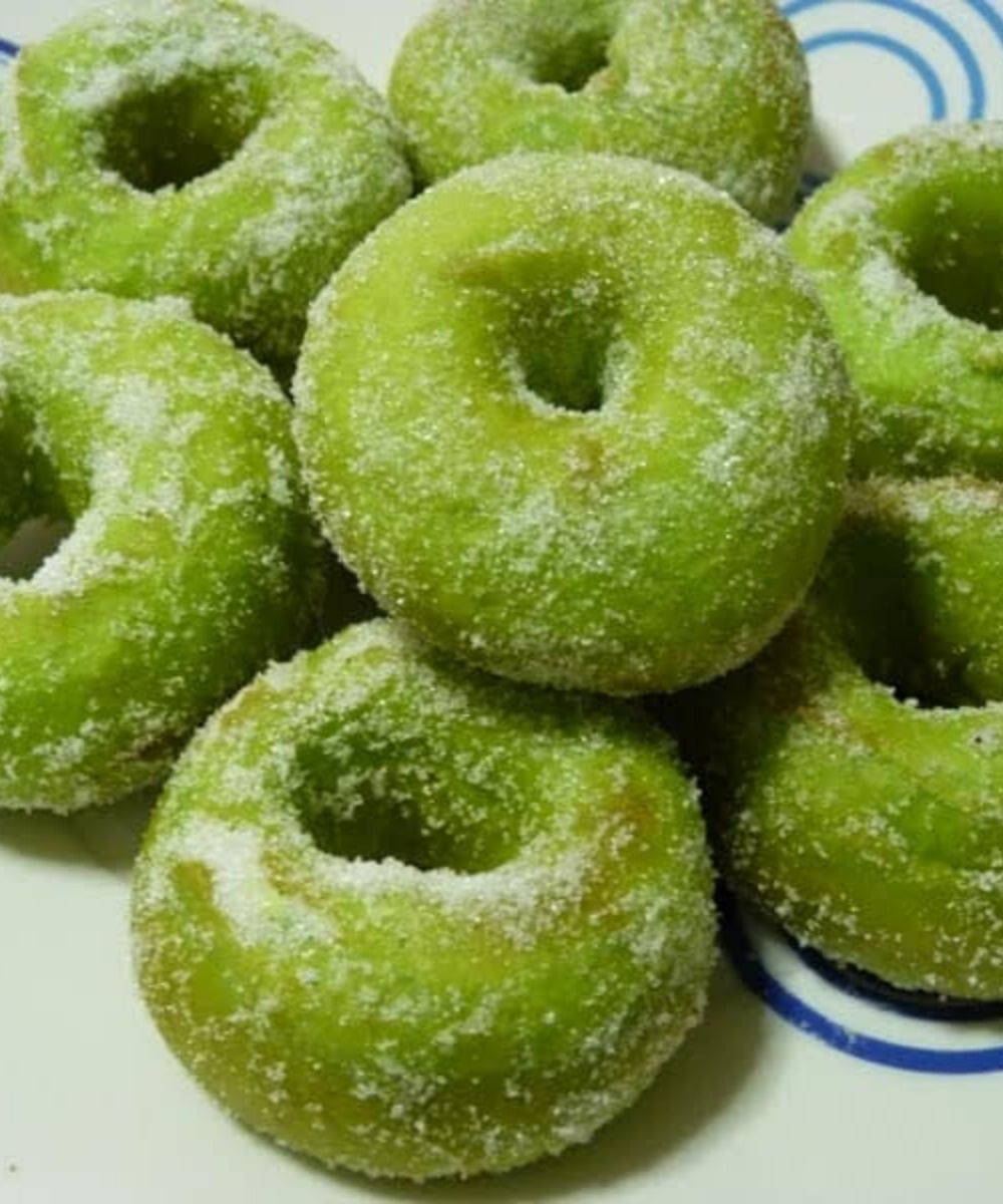 Donut Hijau Super Sedap, Aroma & Rasa Lemak Pandan