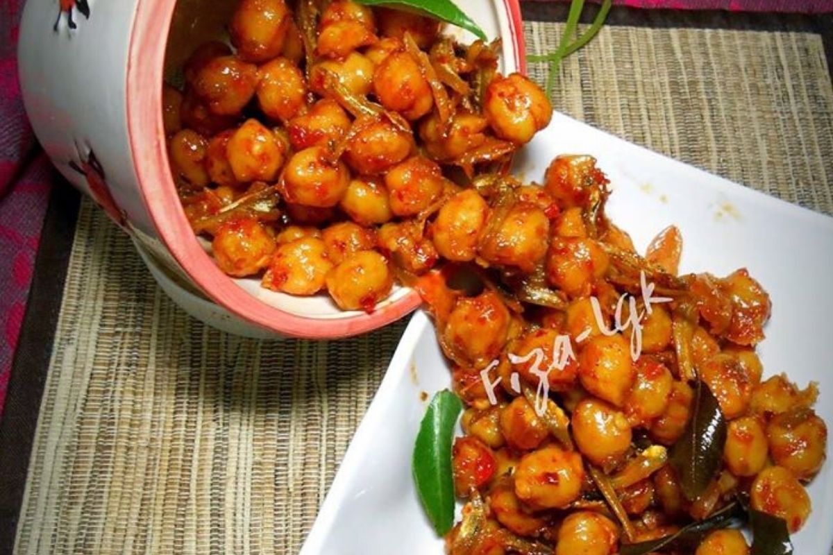 Kacang Kuda Pedas Dengan Ikan Bilis, Best Makan Sekeluarga.