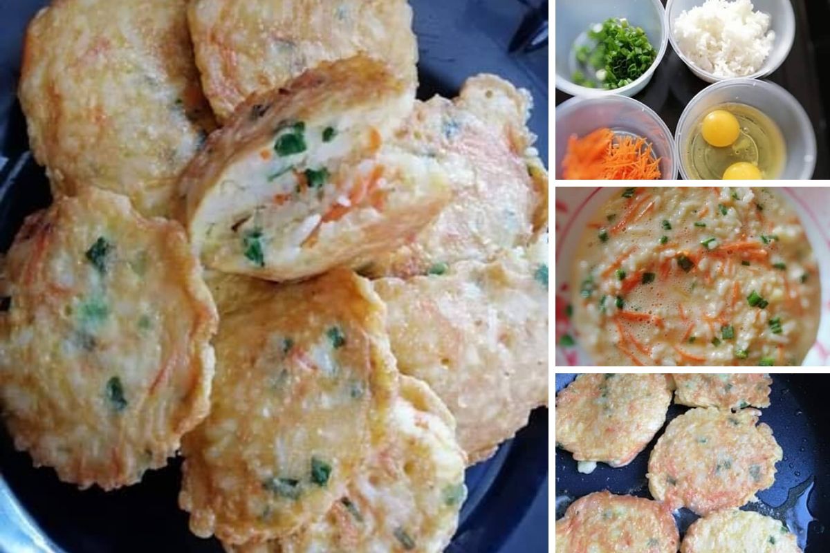 Cucur Dari Lebihan Nasi Sejuk Sedap Dibuat Sarapan