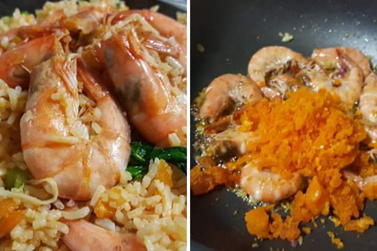 Menu Senang Masa PKP… Nasi Goreng Telur Masin & Udang