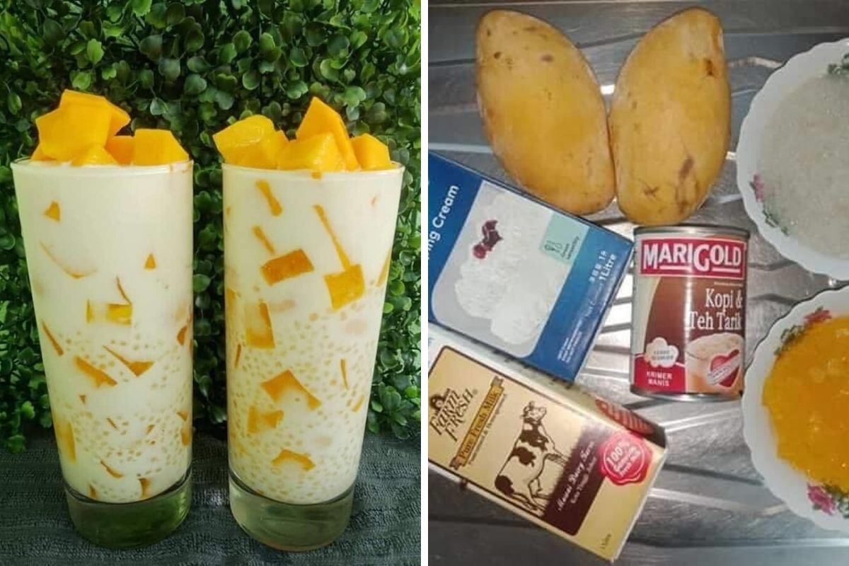 Minuman Air Mangga, Manisan Segar Ohh Nyamannya.