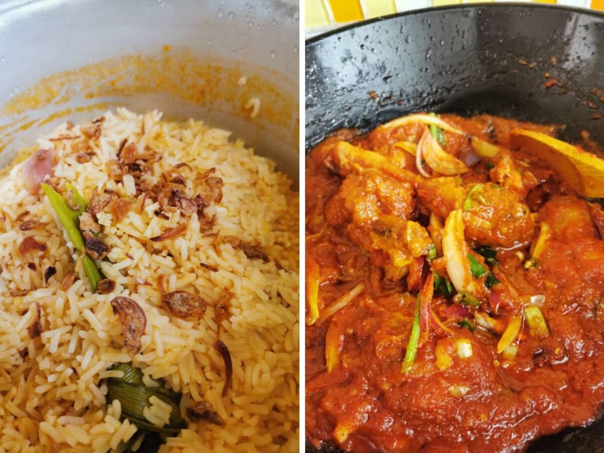 Nasi Tomato Dan Ayam Masak Merah Menu Kombo Yang Disukai
