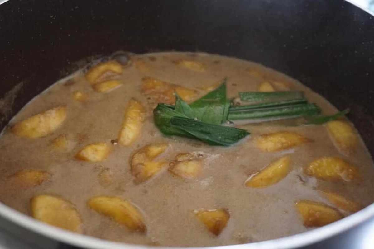 Pengat Pisang Nangka Bersagu, Boleh Makan Berbuka dan Moreh.