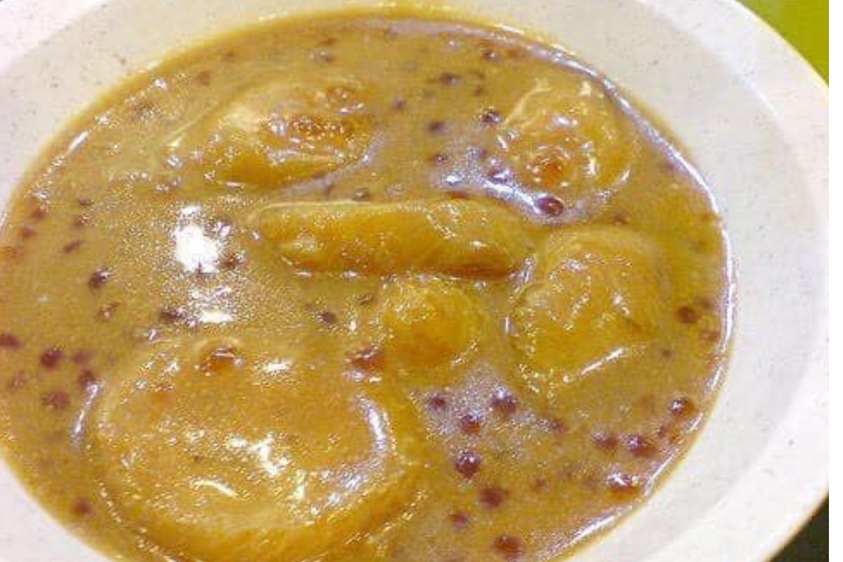 Pengat Pisang Nangka Bersagu, Boleh Makan Berbuka dan Moreh.