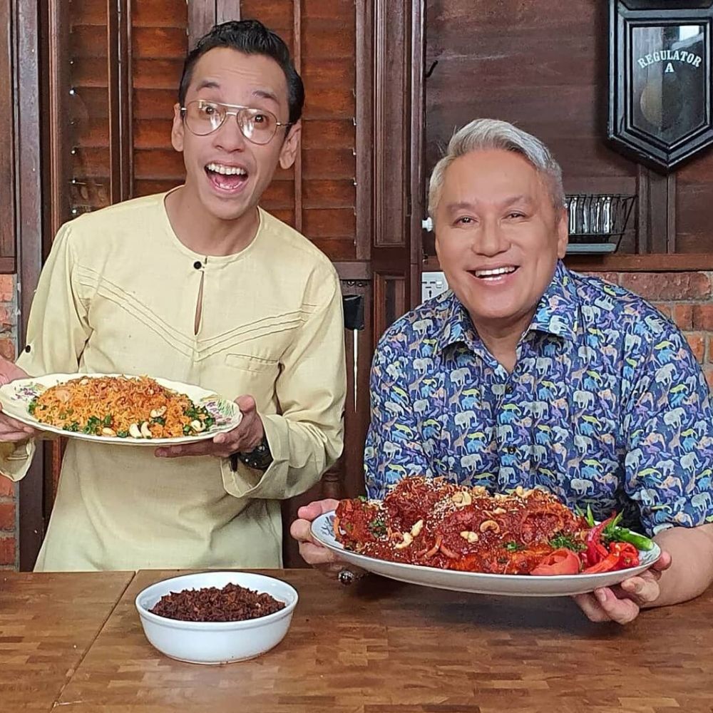 Datuk Chef Wan Dan Naqiu Masak Nasi Tomato & Ayam Masak Merah, Imbau Nostalgia Ramadan