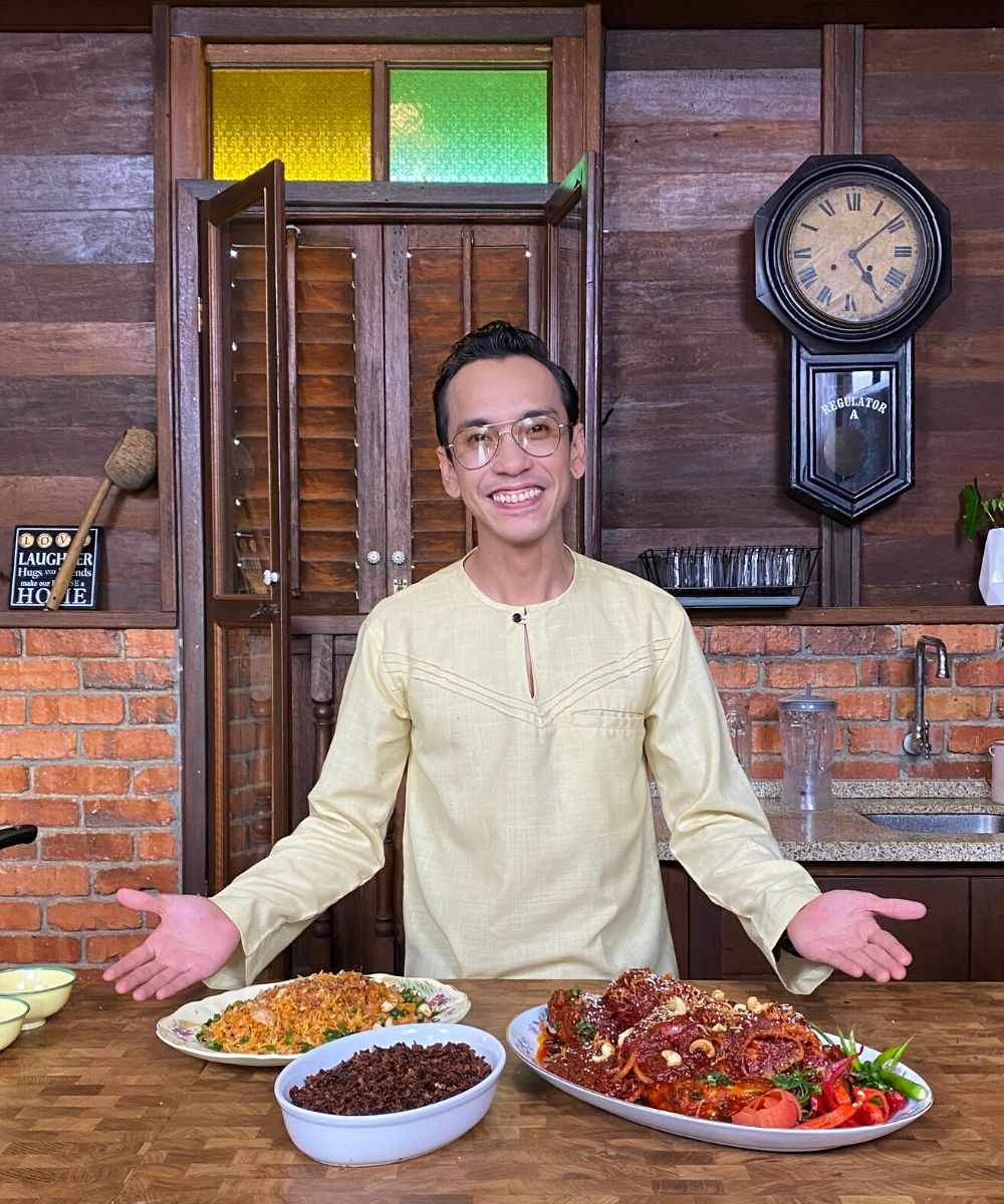 Datuk Chef Wan Dan Naqiu Masak Nasi Tomato & Ayam Masak Merah, Imbau Nostalgia Ramadan