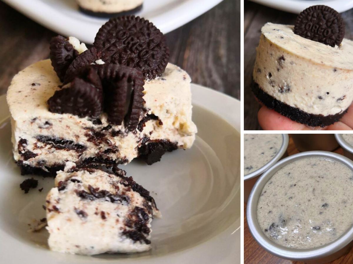 Kek Keju Oreo Tak Perlu Bakar Sangat Mudah Sedap