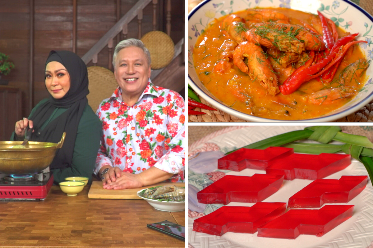 Gulai Udang Tempoyak & Lengkong Merah Imbau Nostalgia Ramadan Liza Abdullah