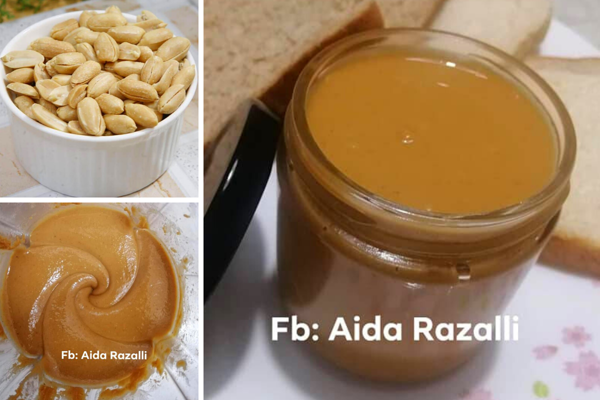 Cara Buat Peanut Butter Homemade Tanpa Pengawet & Garam.