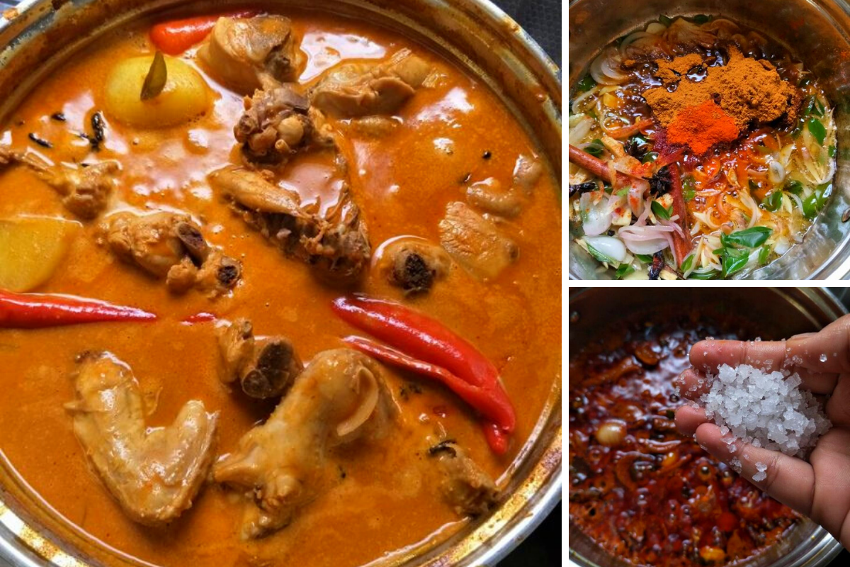 Cara Masak Kari Ayam Sedap Tanpa Perlu Kisar Rempah