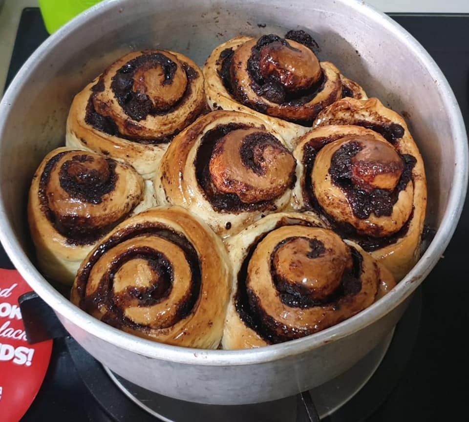 Cinnamon Roll Homemade Sedap Sangat. Ikut Sukatan Gerenti Jadi