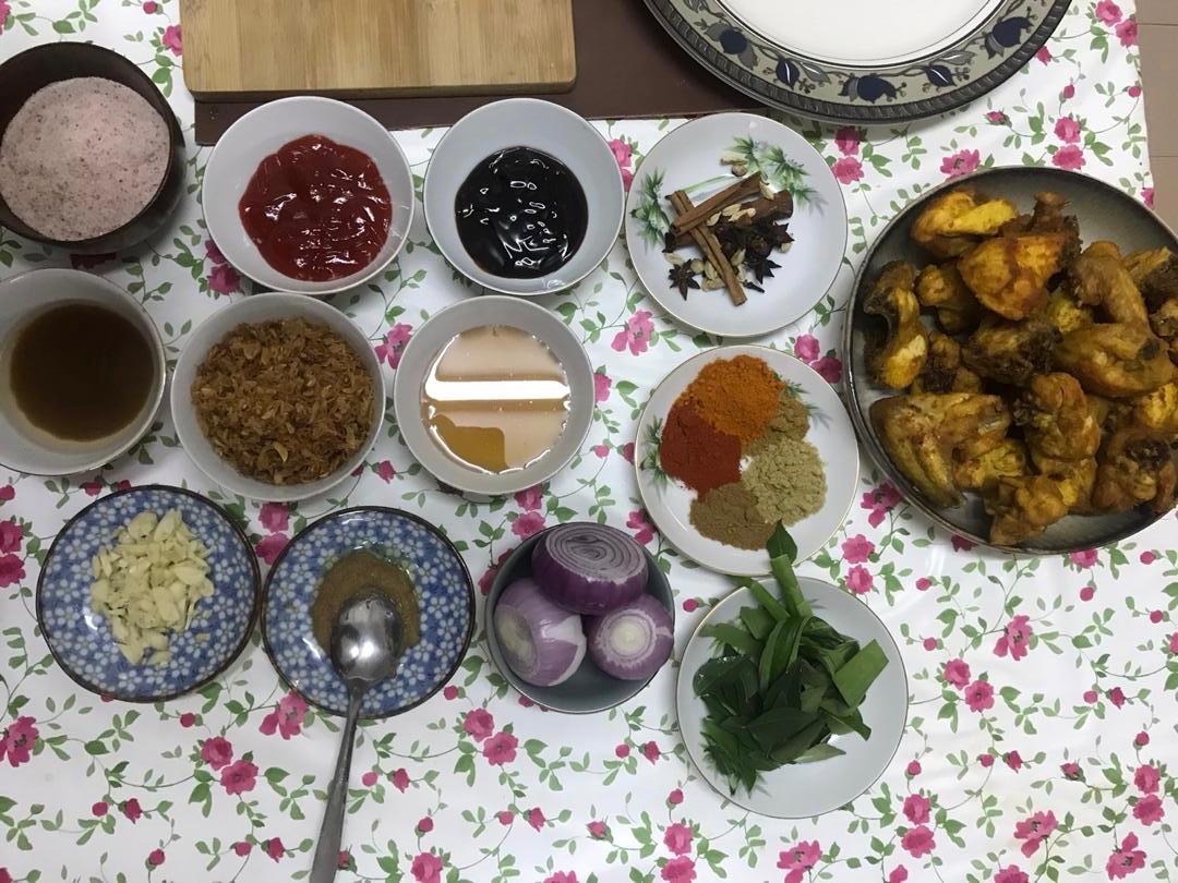 Kambing Masala Kashmir,Ayam Bawang Berempah & Daging Hitam Manis Menu Enak Di Aidilfitri