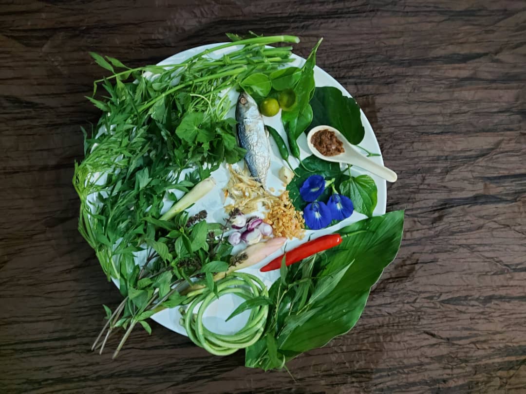 Berselera Makan Nasi Ulam & Nasi Bunga Telang Di Waktu Berbuka