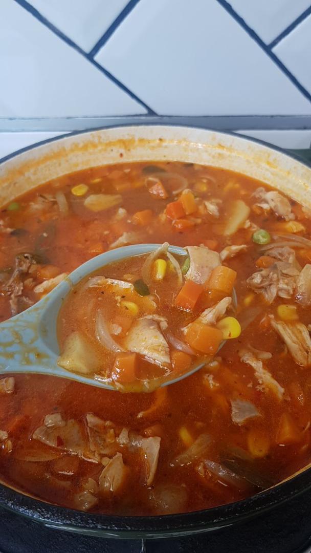 Chicken Tomato Soup Conchiglie Menu Mengenyangkan Di Kala Sahur
