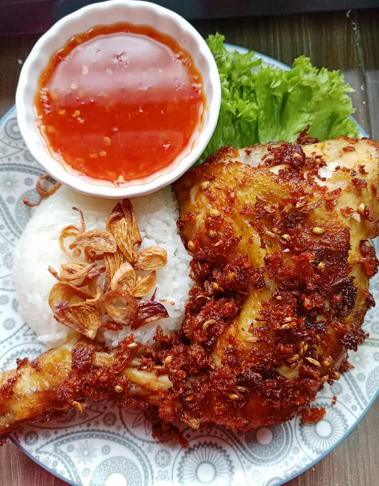 Resepi pulut ayam thai