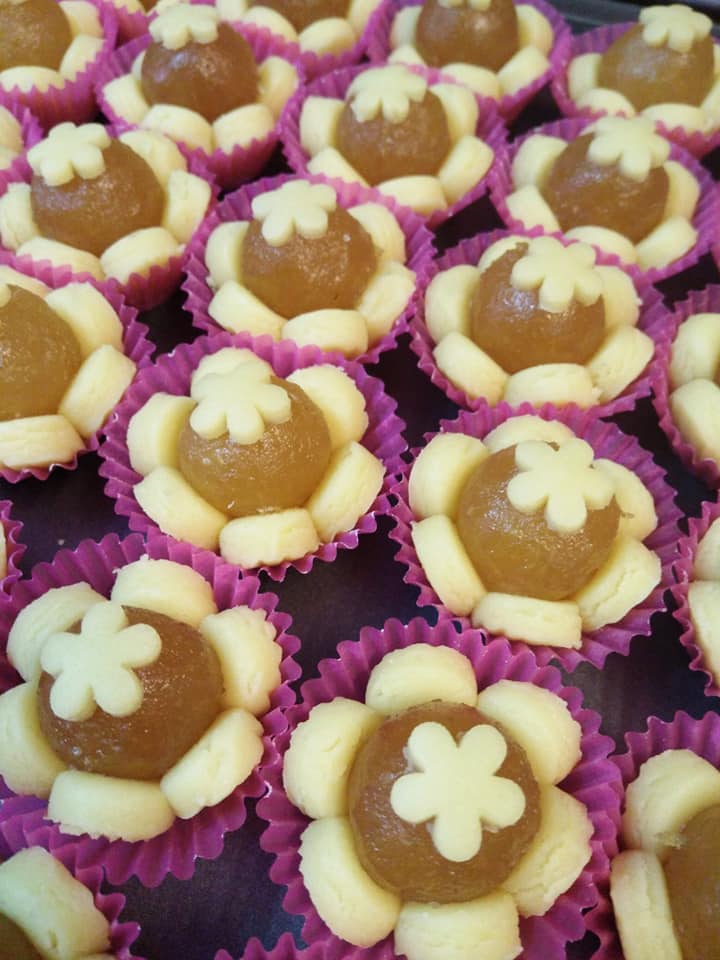 Resipi Biskut Tat Teratai Sedap Boleh Buat Untuk Aidilfitri Nanti.