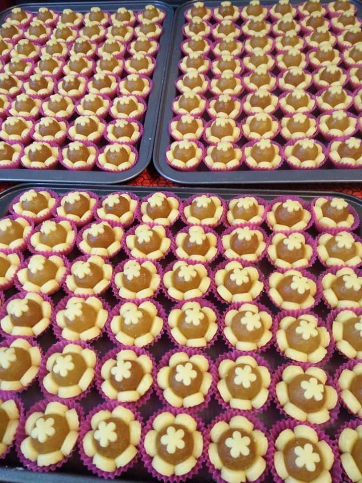 Resipi Biskut Tat Teratai Sedap Boleh Buat Untuk Aidilfitri Nanti.