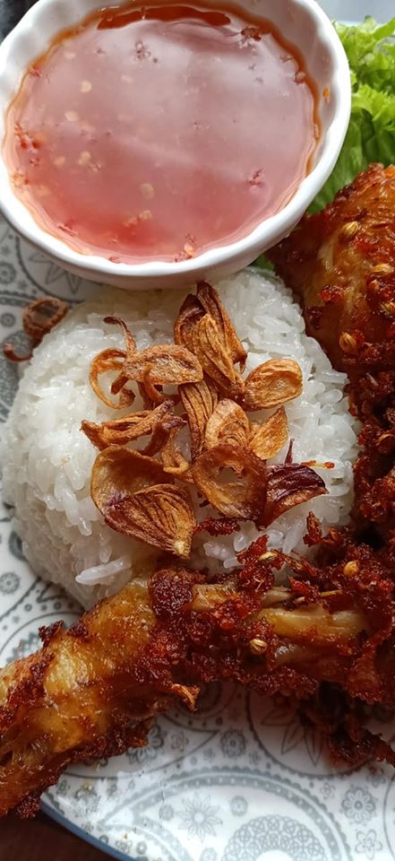 Cara Masak Pulut Ayam Stail Siam. Mudah Rupanya Resipi Ni.
