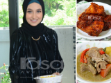 Datin Balqish Banu Kongsi Resipi Ayam Sambal Merah &#038; Kurma Daging, Meletop Sedapnya
