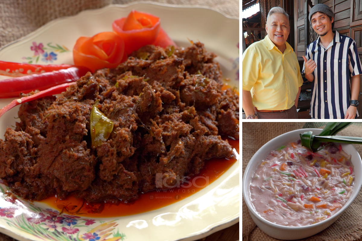 Sedapnya…Resipi Rendang Daging & Bubur Cha Cha Chef Wan & Mark Adam Ni Kena Cuba.