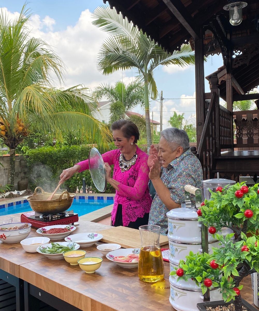 Didie Alias Kongsi Masakan Warisan Asam Pedas Daging Tetel Mak Kiah & Keria Keladi Gula Melaka Mummy