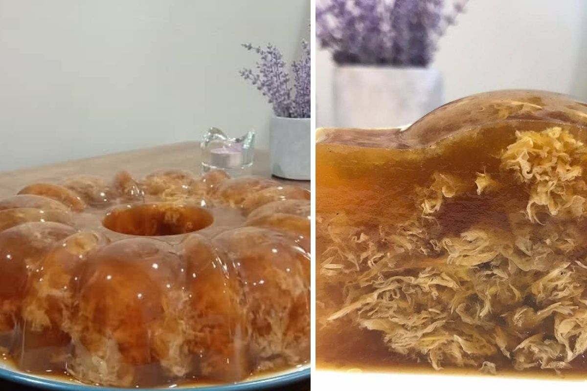 Agar-agar Kemiyan Cantik Aje Rupanya. Sedap Lagi Buat Berbuka.