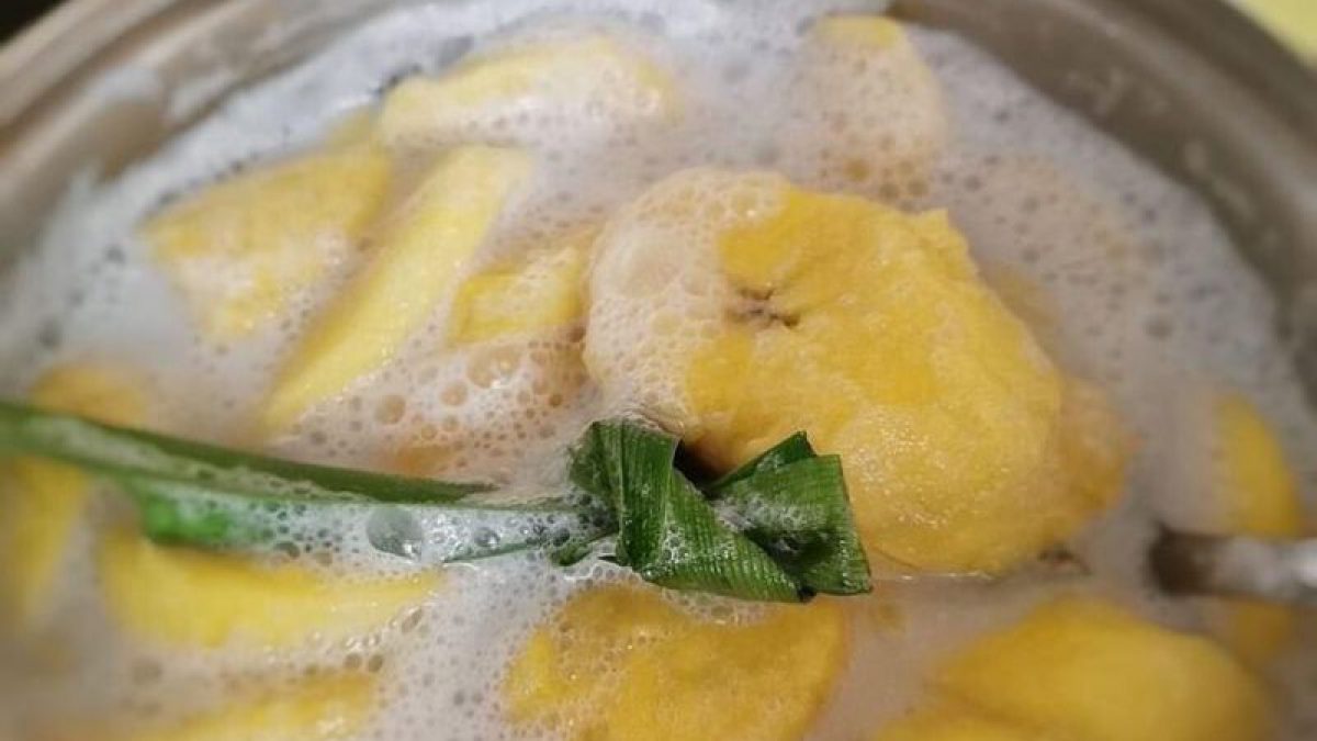 Cara Buat Pengat Pisang Lemak Manis Tambah Sagu Bertambah Sedap