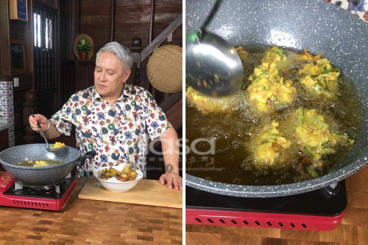 Nasi Lemak Sambal Tumis Sotong Kering Dan Cucur Udang Kesukaan Dato’ Jalaluddin Hassan