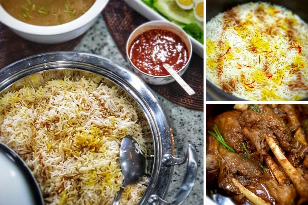 Nasi Briyani Bersama Lamb Shank Memang Padu. Masakan Ini Cukup Untuk 6 Orang Makan