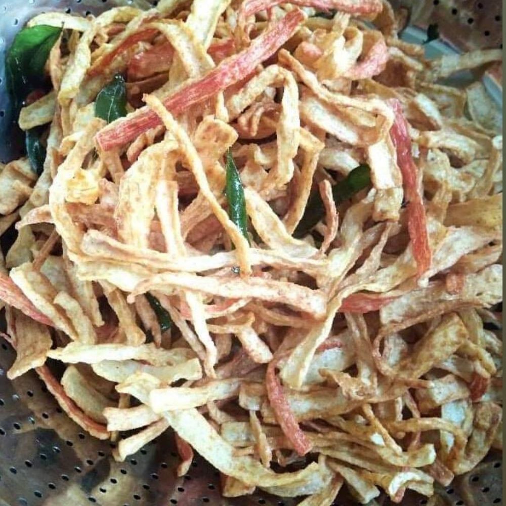 Kerepek Ketam & Kerepek Gunting Pasti Laris Masa Raya;