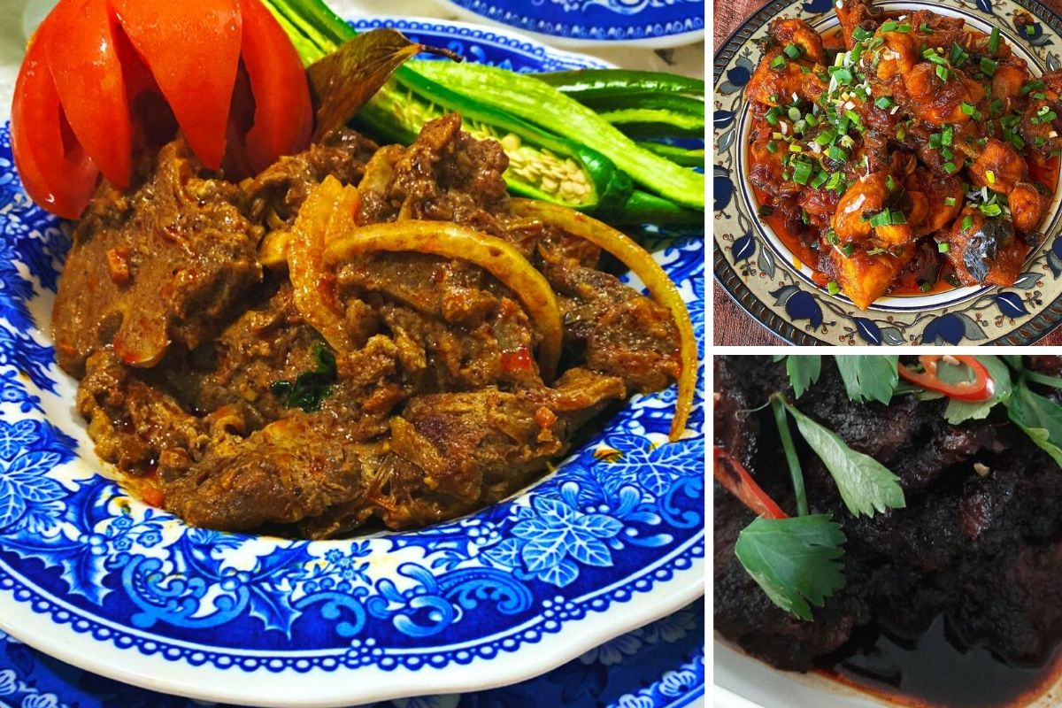 Kambing Masala Kashmir,Ayam Bawang Berempah &#038; Daging Hitam Manis Menu Enak Di Aidilfitri