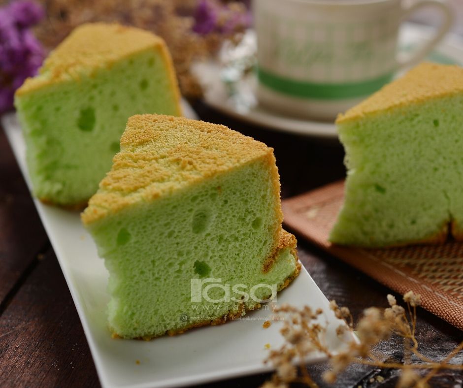 Kek Chiffon Pandan, Kek Orang Lama Yang Sangat Sedap