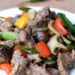 Daging Goreng Cendawan Campak-Campak, Sedapnya Menu Syawal.