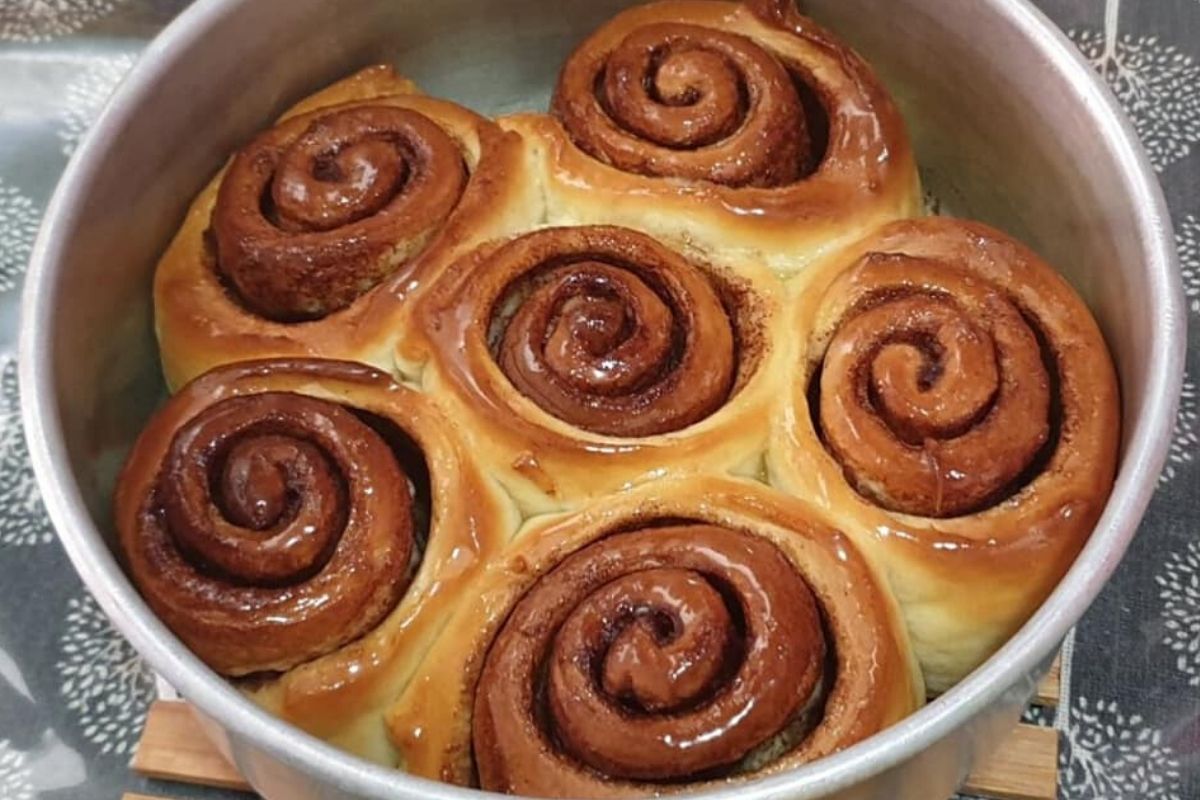 Cinnamon Roll Homemade Sedap Sangat. Ikut Sukatan Gerenti Jadi