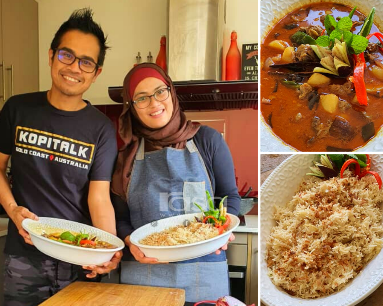 Chef Kamarul dan Isteri Kongsi Dua Resipi Istimewa Untuk Hari Raya