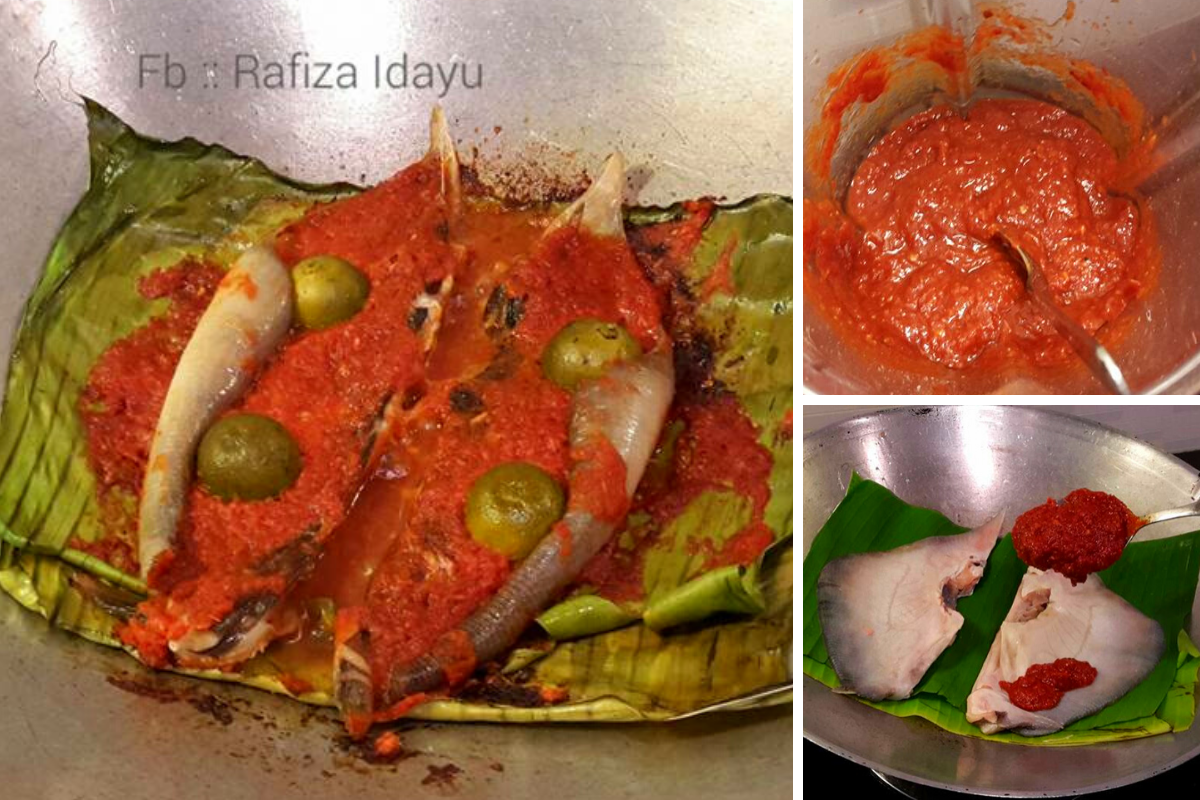 Resipi Ikan Pari Bakar Sedap, Mudah & Masak Tak Guna Arang.