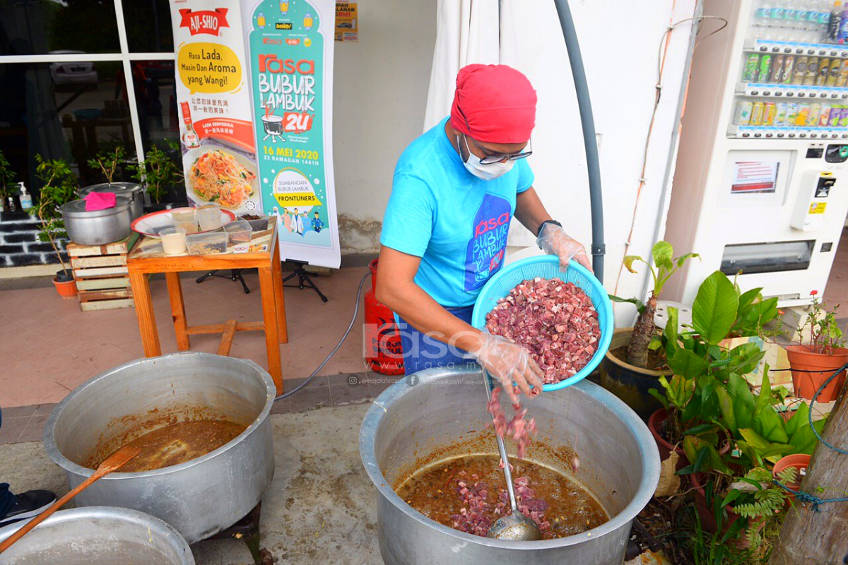 RASA #buburlambuk2u Kongsi Rezeki Bersama Frontliners