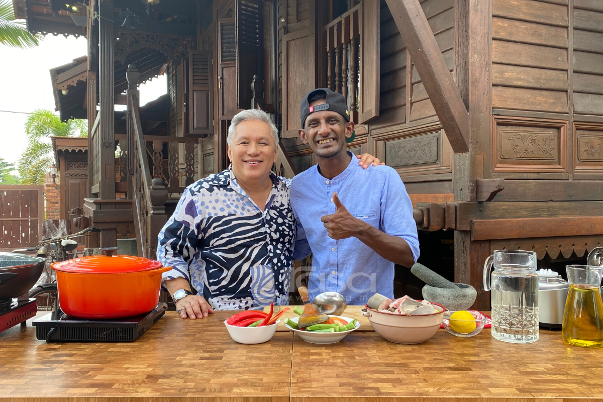 Chef Wan & Mamak Puteh Kongsi Resipi Nostalgia Kari Ikan Yu & Sagu Kelapa Parut.