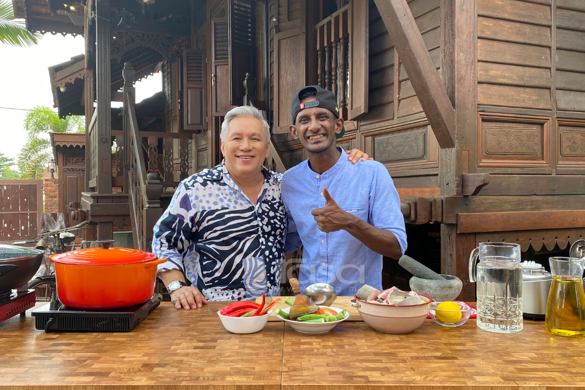 Chef Wan &#038; Mamak Puteh Kongsi Resipi Nostalgia Kari Ikan Yu &#038; Sagu Kelapa Parut.