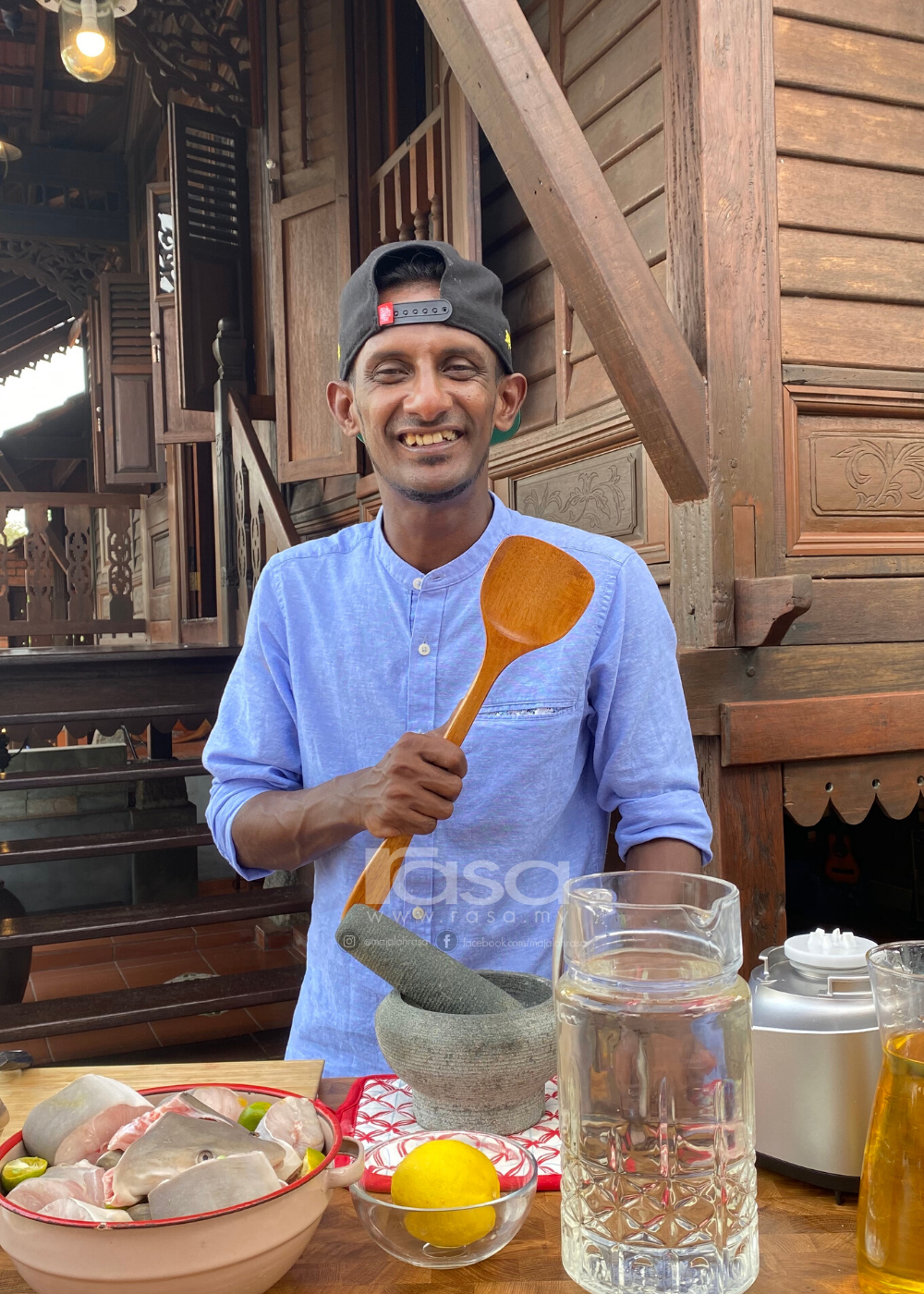 Chef Wan & Mamak Puteh Kongsi Resipi Nostalgia Kari Ikan Yu & Sagu Kelapa Parut.